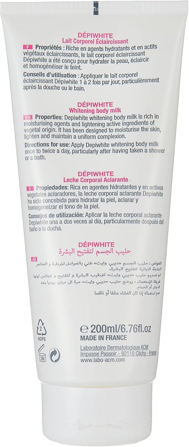 Laboratoire ACM – Dépiwhite Lait Corporel Éclaircissant