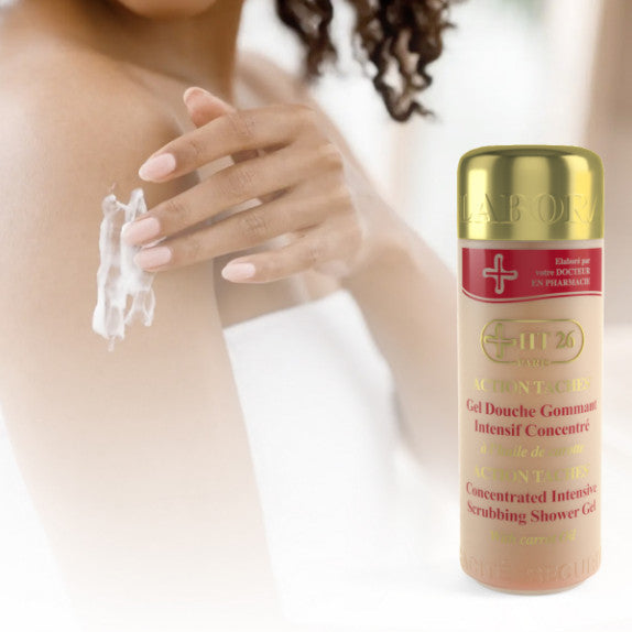 Gel Douche Gommant Action Taches – HT26® Paris