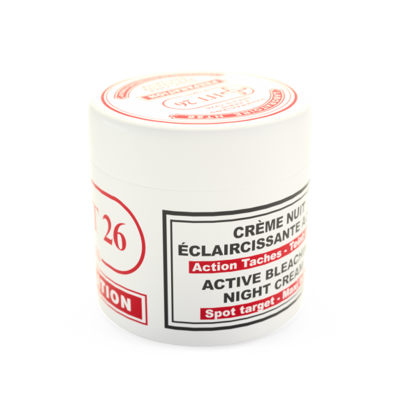 Crème Nuit Éclaircissante Active – HT26® Paris