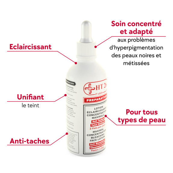 Lotion Éclaircissante Concentration Maximale – HT26® Paris